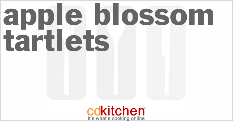 Apple Blossom Tartlets - CDKitchen.com