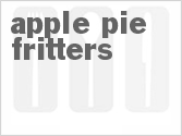 recipe for apple pie fritters