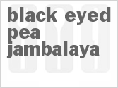 recipe for black eyed pea jambalaya