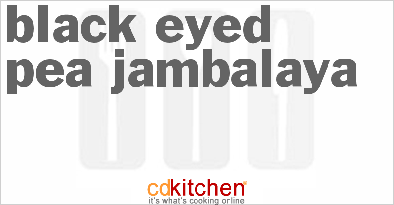 Black Eyed Pea Jambalaya - CDKitchen.com