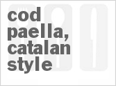 recipe for cod paella, catalan style