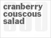 recipe for cranberry couscous salad