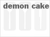 recipe for demon cake
