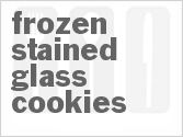 recipe for frozen stained glass cookies