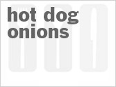 recipe for hot dog onions