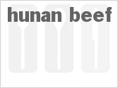 recipe for hunan beef