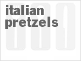 recipe for italian pretzels