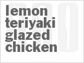 recipe for lemon teriyaki glazed chicken