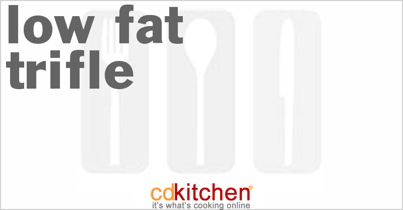Low-Fat Trifle - CDKitchen.com