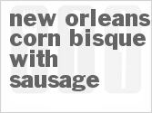 recipe for new orleans corn bisque with sausage