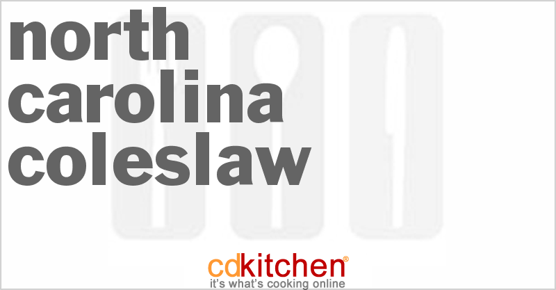 North Carolina Coleslaw - CDKitchen.com