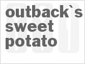 recipe for copycat outback's sweet potato
