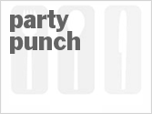 recipe for tropical party punch