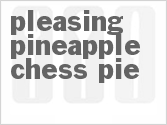 recipe for pineapple chess pie
