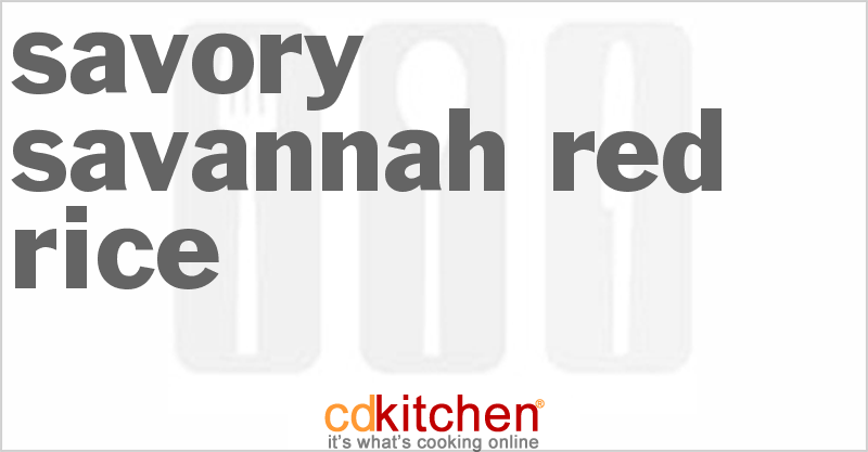 Savory Savannah Red Rice - CDKitchen.com