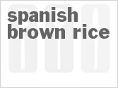 recipe for slow cooker spanish brown rice