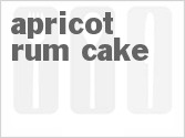 recipe for apricot rum cake