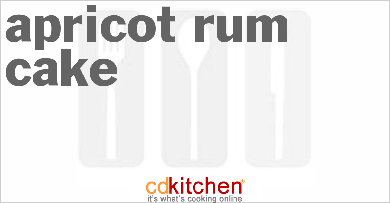 Apricot Rum Cake - CDKitchen.com