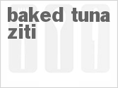 recipe for baked tuna ziti