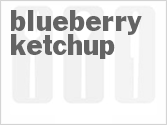 recipe for blueberry ketchup