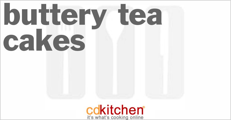 Buttery Tea Cakes - CDKitchen.com