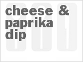 recipe for cheese & paprika dip