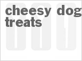 recipe for cheesy dog treats