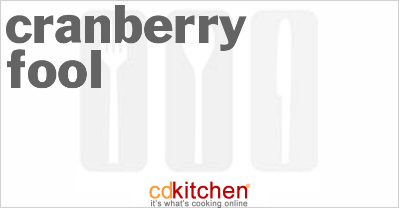 Cranberry Fool - CDKitchen.com
