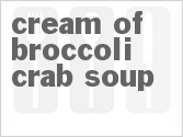 recipe for cream of broccoli-crab soup