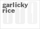 recipe for garlicky rice