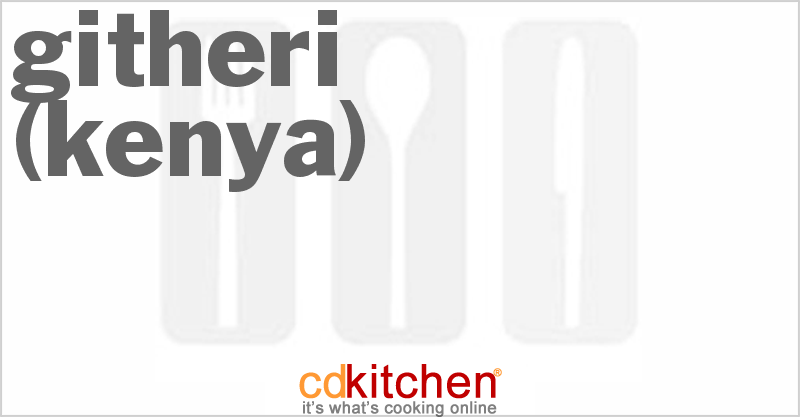 Githeri (Kenya) - CDKitchen.com