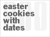 recipe for kaak bi ajwa (easter cookies with dates)