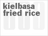 recipe for kielbasa fried rice