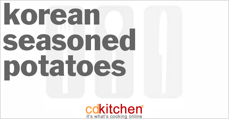 Korean Seasoned Potatoes - CDKitchen.com