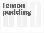 recipe for lemon pudding