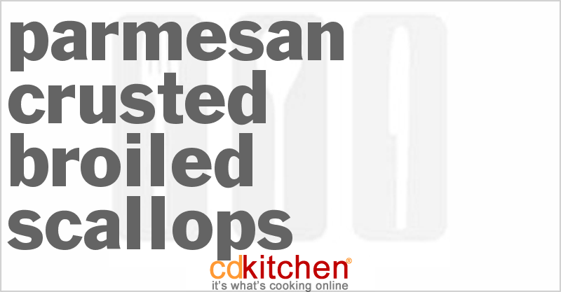 Parmesan-Crusted Broiled Scallops - CDKitchen.com