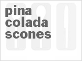 recipe for pina colada scones