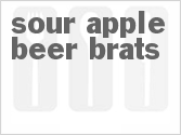 recipe for slow cooker sour apple beer brats
