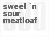 recipe for sweet 'n sour meatloaf