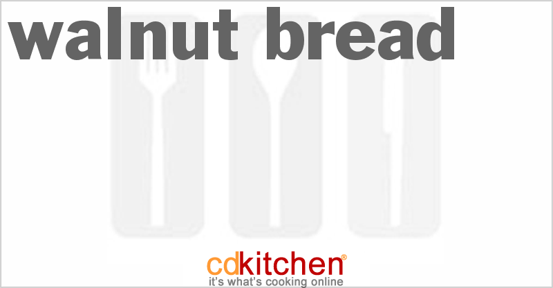 Walnut Bread - CDKitchen.com