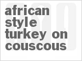 recipe for slow cooker african style turkey on couscous