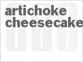 recipe for artichoke cheesecake
