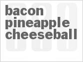 recipe for bacon pineapple cheeseball