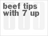 recipe for pressure cooker beef tips with 7-up