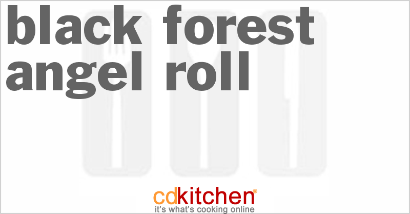 Black Forest Angel Roll - CDKitchen.com