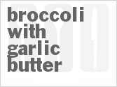 recipe for broccoli with garlic butter