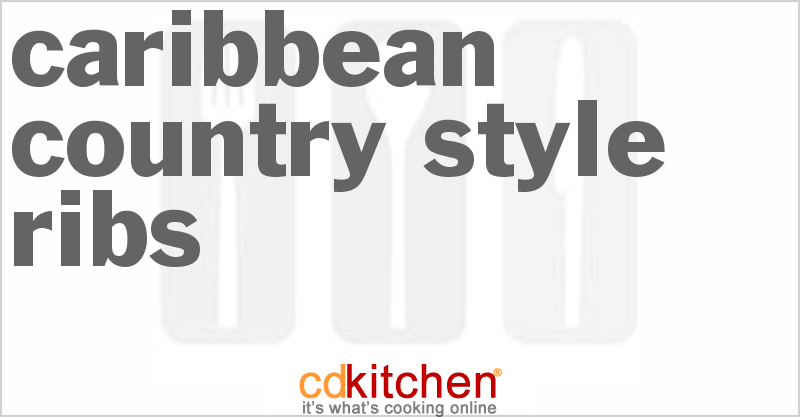 Caribbean Country-Style Ribs - CDKitchen.com