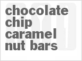 recipe for chocolate chip caramel nut bars