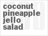 recipe for coconut pineapple jello salad