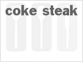 recipe for coke steak